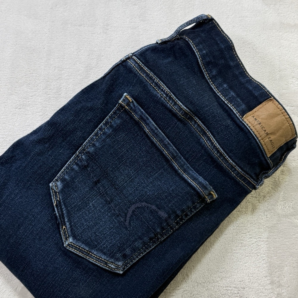 American Eagle Jeans Size 8 Regular Jegging Dark Wash Next Level Stretch